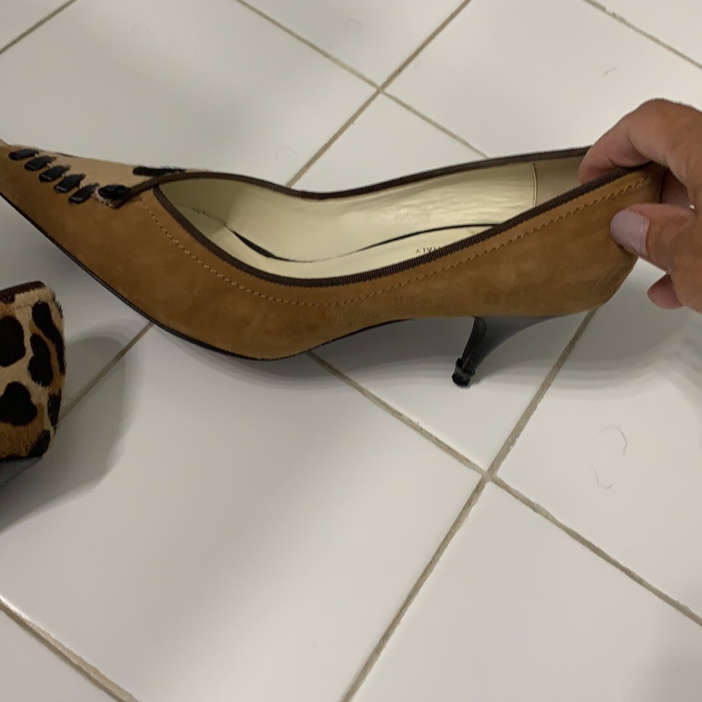 Bettye Muller animal print heels - Picture 4 of 5